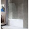 Anzzi Left Drain Tub in White With 34 x 58 in. Tub Door in Chrome, 5 ft. SD1001CH-3060L - alternate 1